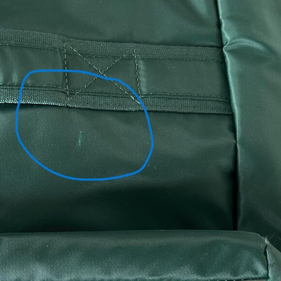 Lug Wicked x Lug Paddle Carry-All Tote Wickedly Green *As Is* - Picture 12 of 14